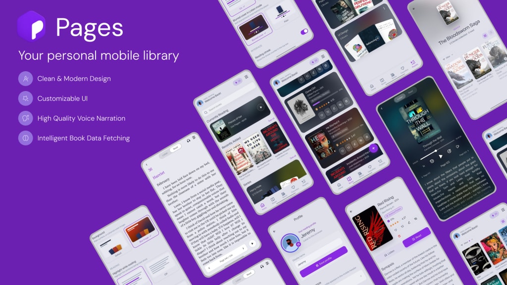 Pages project screenshot